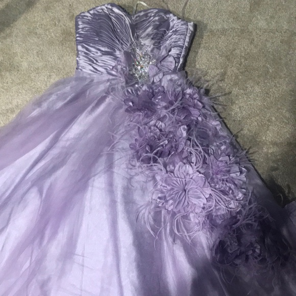 Mac Duggal | Dresses | Lilac Maccduggal Prom Dress | Poshmark